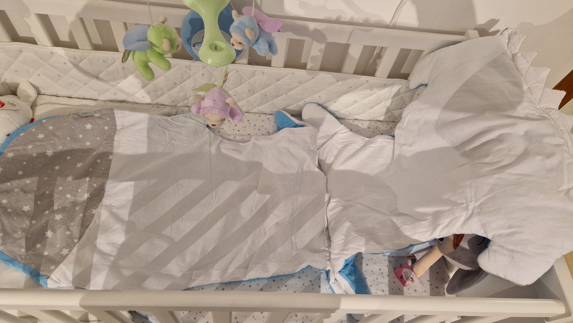 Śpiworek do wózka łóżeczka dla noworodkow i niemowlaków.