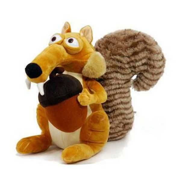 Peluche Esquilo Scrat Idade do Gelo-20cm