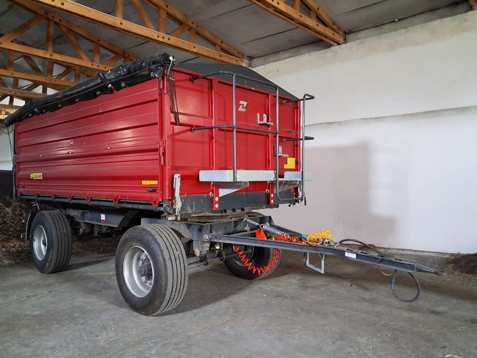 Przyczepa Zasław D 737-12AA, rok 2018, plandeka, media, 2018,