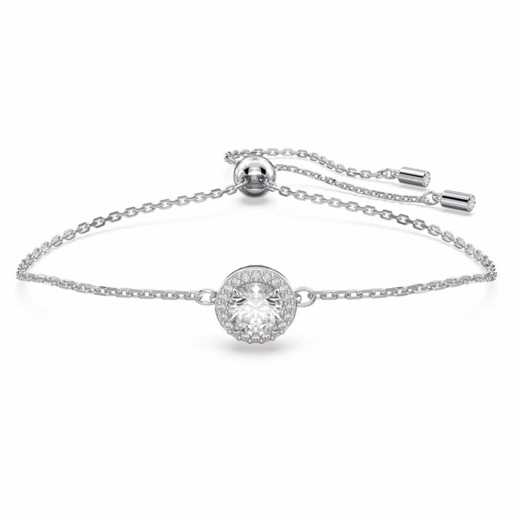 Bransoletka Swarovski - Constella, Pavé, White, Silver