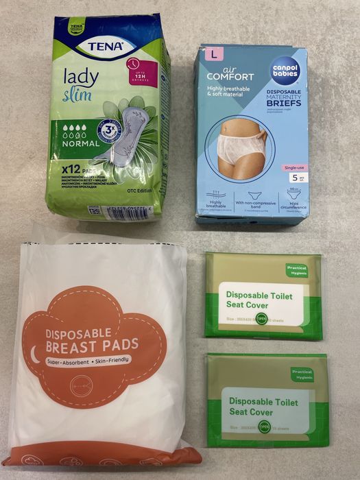 Прокладки для грудей, урологічні прокладки накладки на унітаз трусики