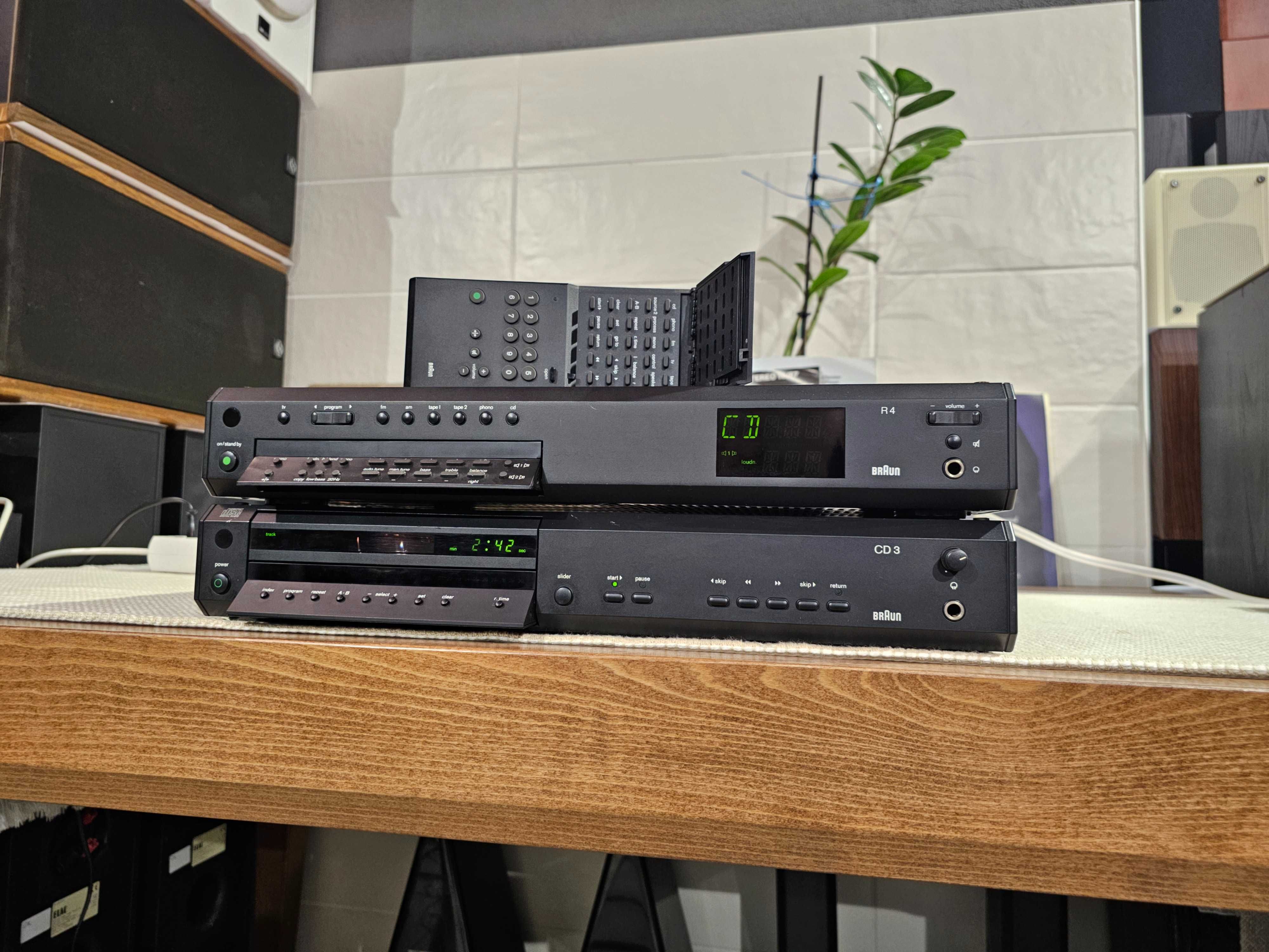 Hi-End Braun Atelier R 4 + Braun Atelier CD 3