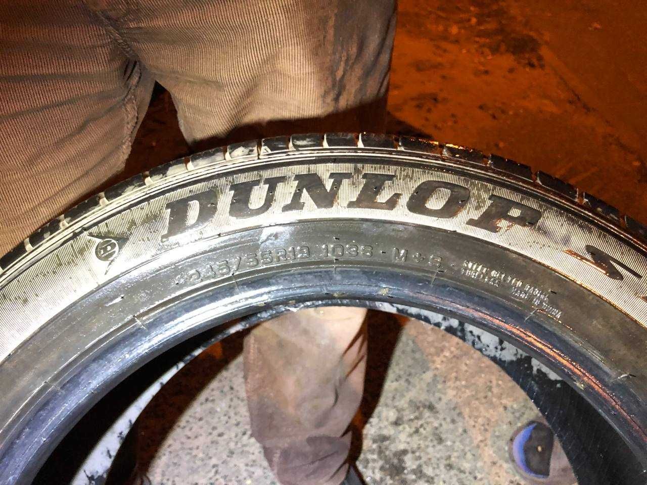 245/55 R19 103S Dunlop Grandtrek 85%протэктора,2013г