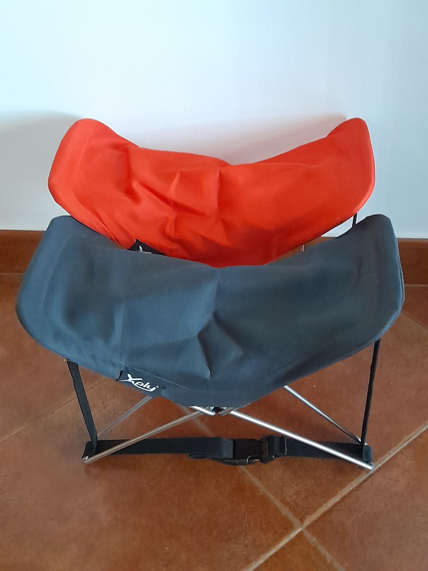 2 encostos multifuncionais para praia/campo, com saco