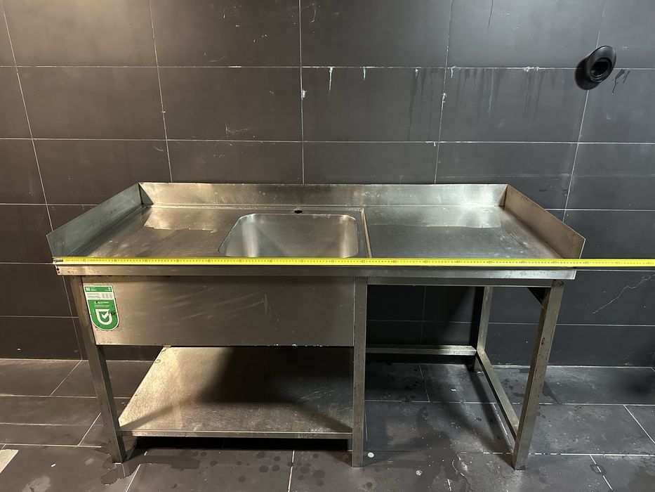 Bancada Inox com Pio