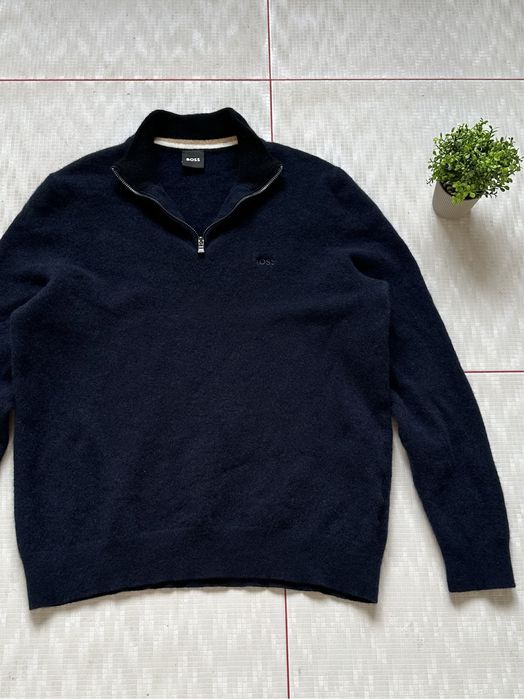 Hugo Boss 1/4 Zip Sweater светр оригінал світер свитер оригинал