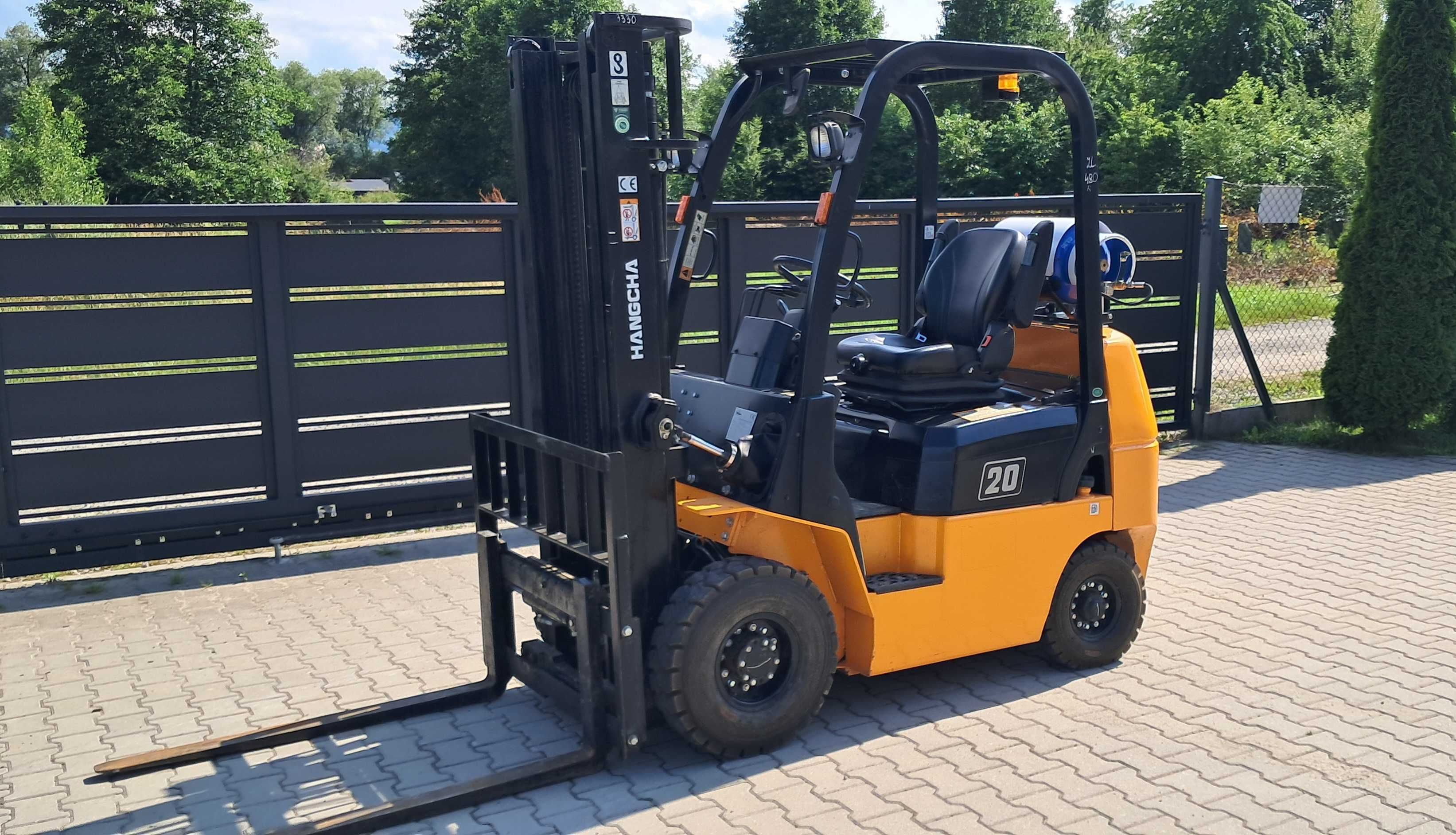 Wózek widłowy Hangcha Linde Toyota jak NOWY, stan perfekcyjny 2021r