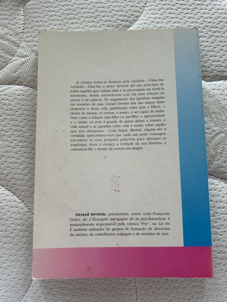 Livro “papá, mamã digam-me a verdade “