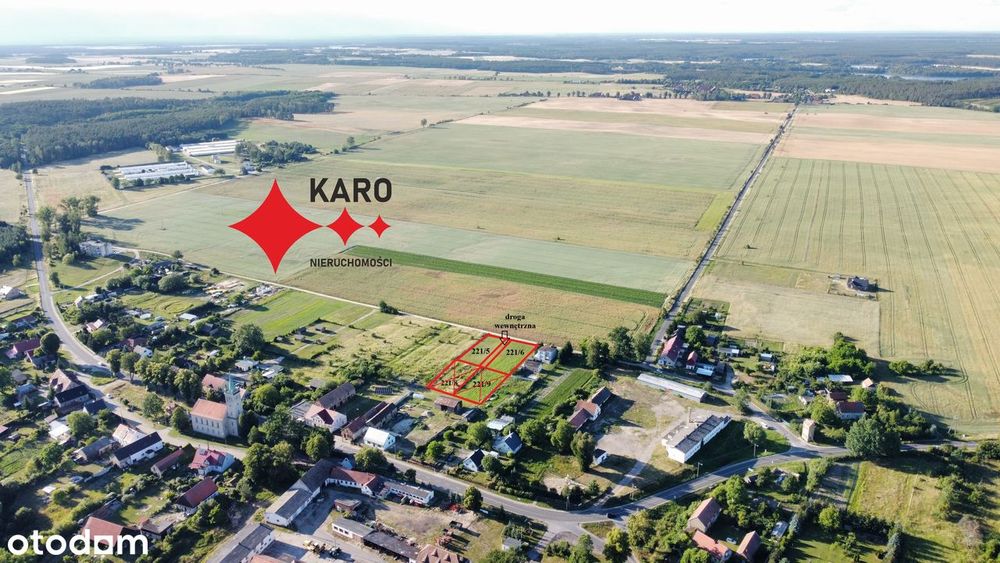 Atrakcyjnie położone działki z warunkami zabudowy