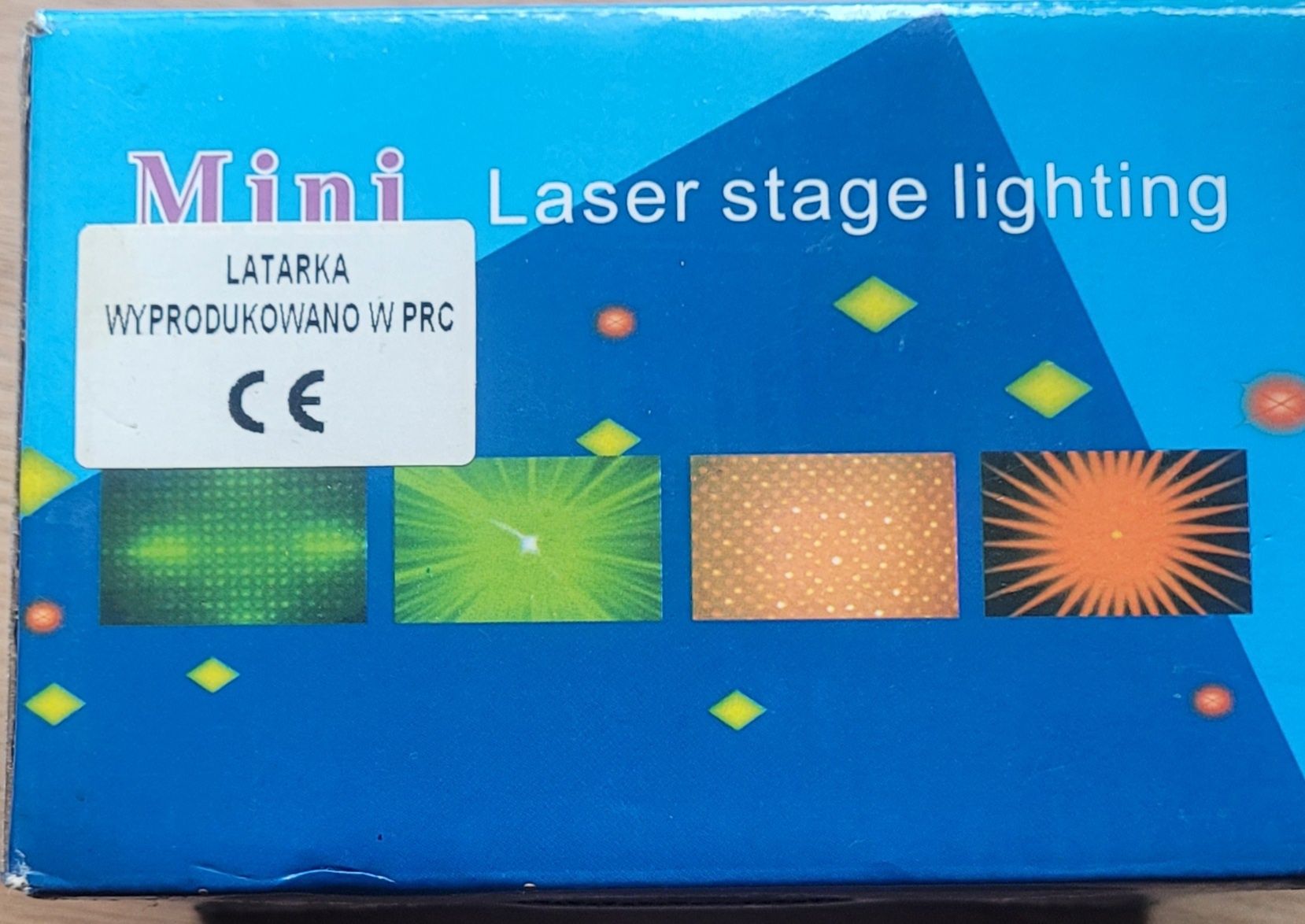 Mini projektor laser - nowy