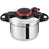 Tefal Clipso Minut Easy szybkowar, stal nierdzewna, kolorowy, 22 cm