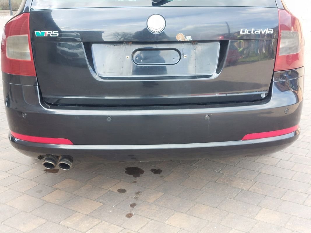 Skoda Octavia Ii Lift Rs Vrs Kombi Zderzak Tył Tylny Pdc 9910
