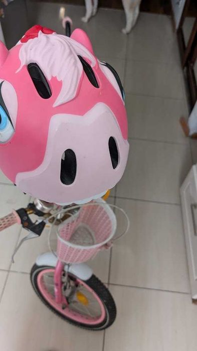 Rowerek dla dziecka trójkołowy + kask.