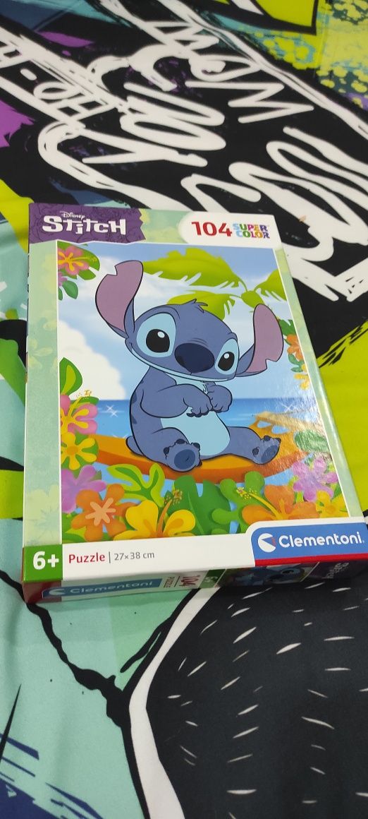 Puzzle Stitch Clementoni 104 peças