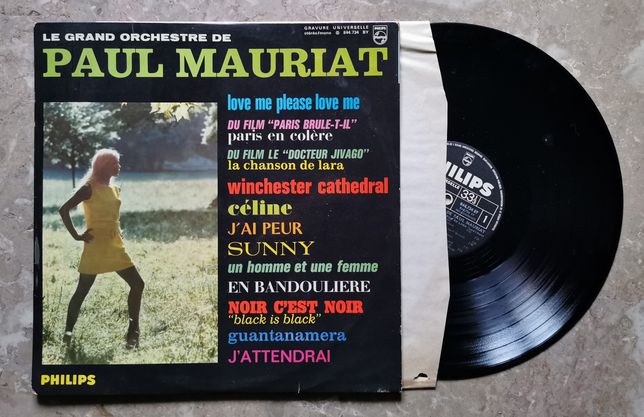 2 Vinis Paul Mauriat - Le Grand Orchestre de Paul Mauriat Vol. 5 e 6