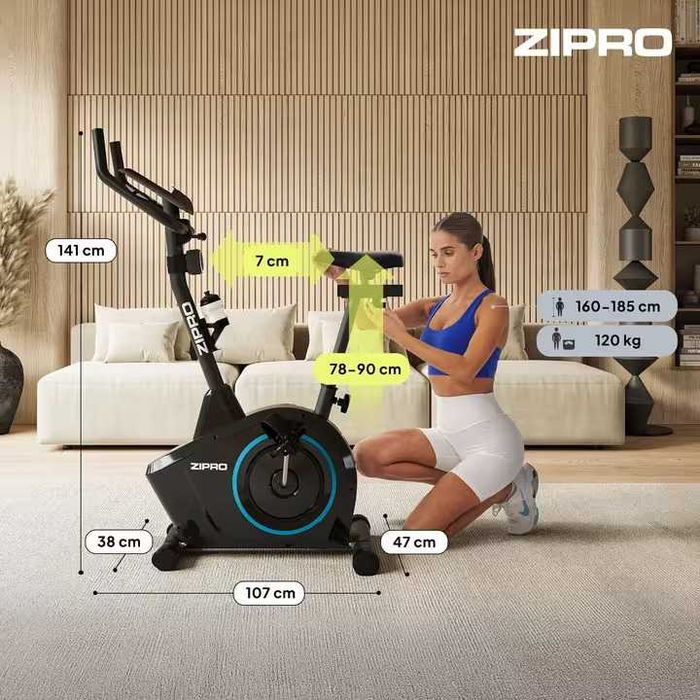 Rower stacjonarny treningowy Zipro Boost magnetyczny