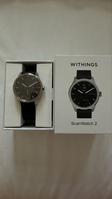 Смарт-годинник Withings ScanWatch 2 42mm Black