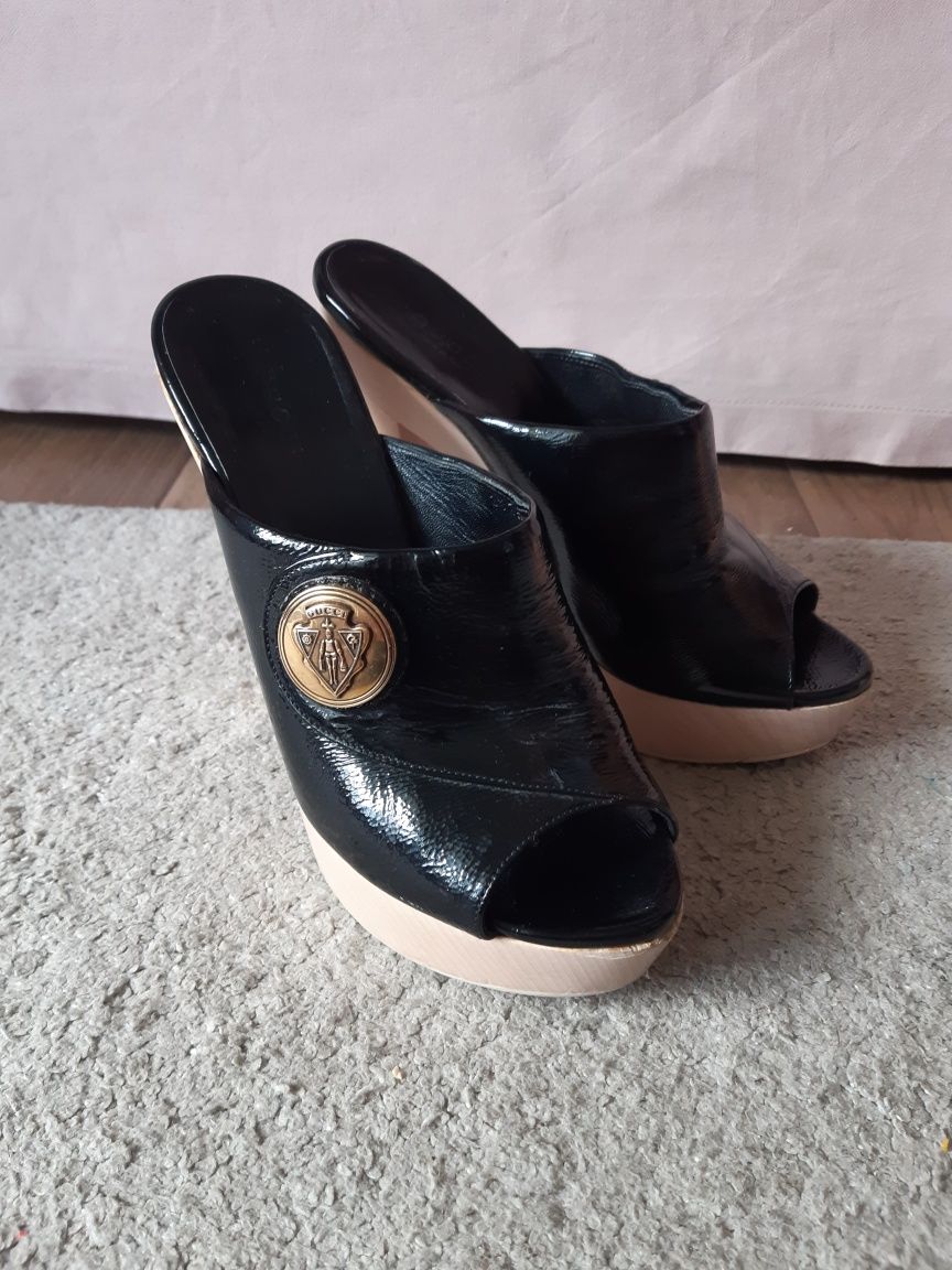 Buty na obcasie, szpilki/ na platformie Gucci rozm 36.5