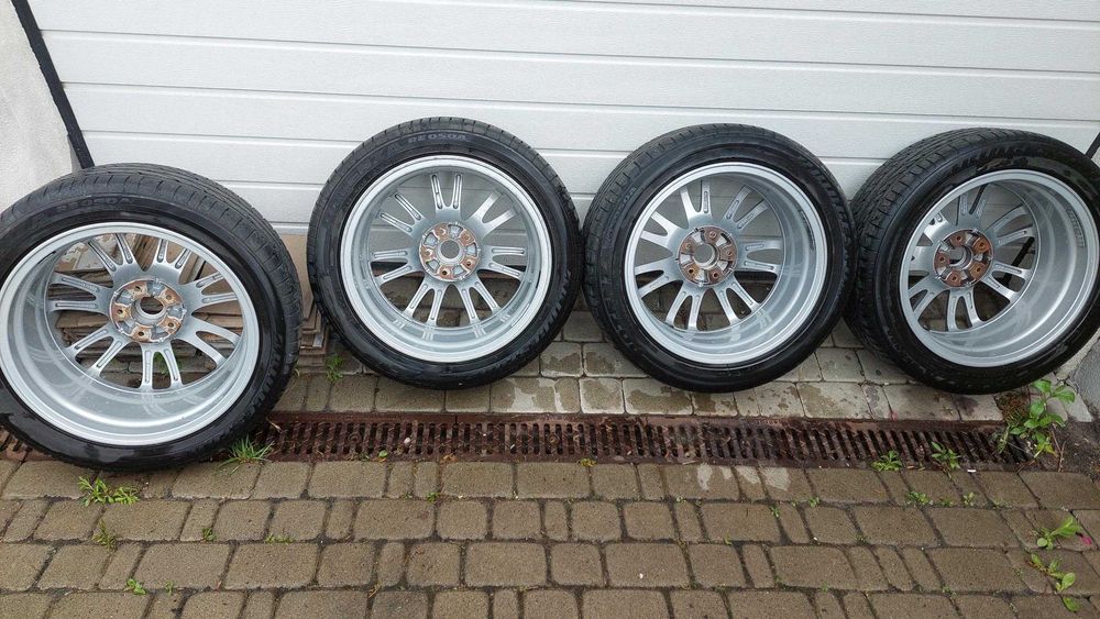 Felgi aluminiowe 18" Enkei 5x114.3 + opony