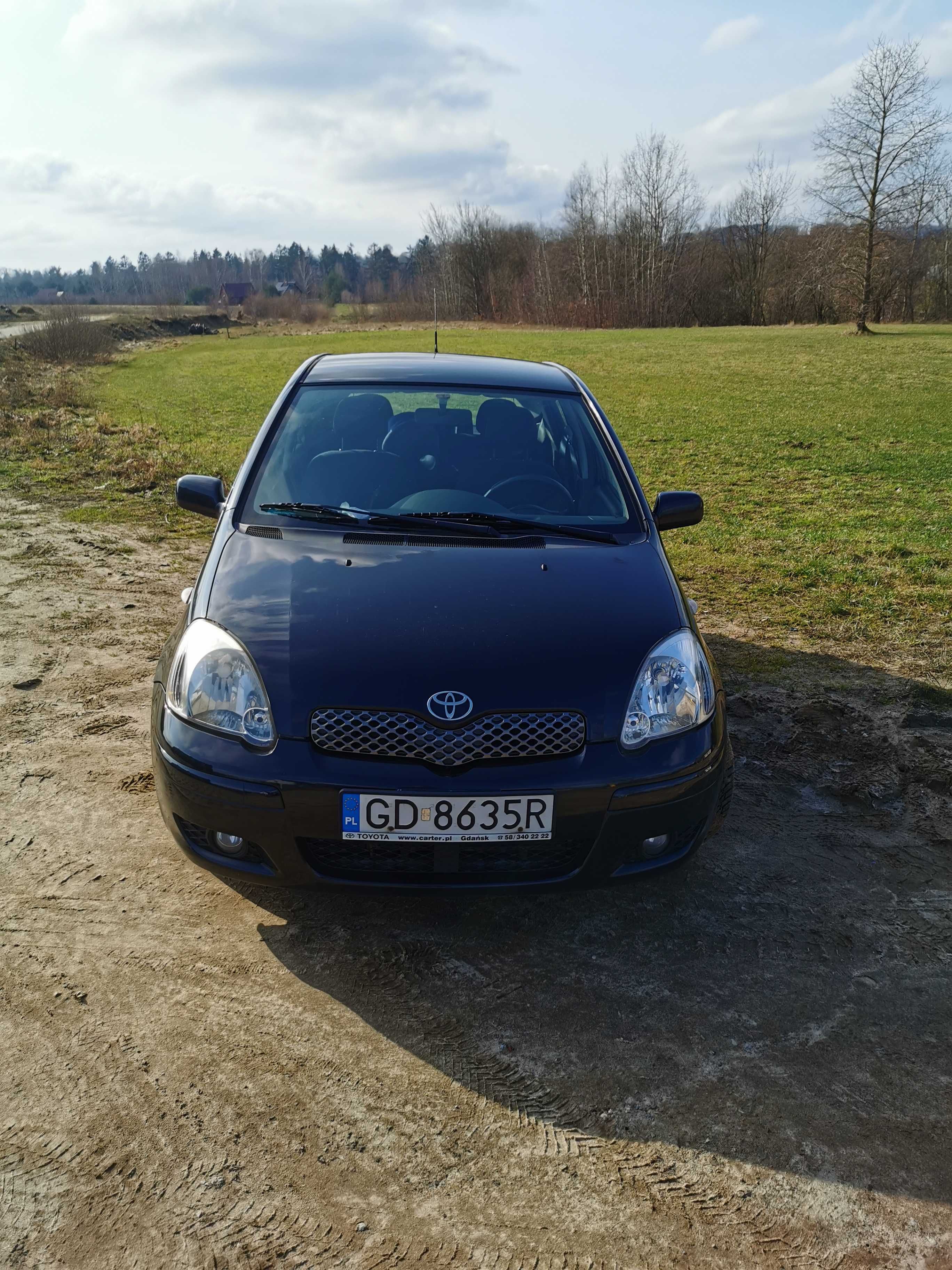 Toyota Yaris ( I generacji) 2005 r. czarna