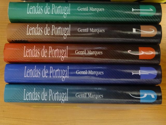 Lendas de Portugal de Gentil Marques - 3 Volumes