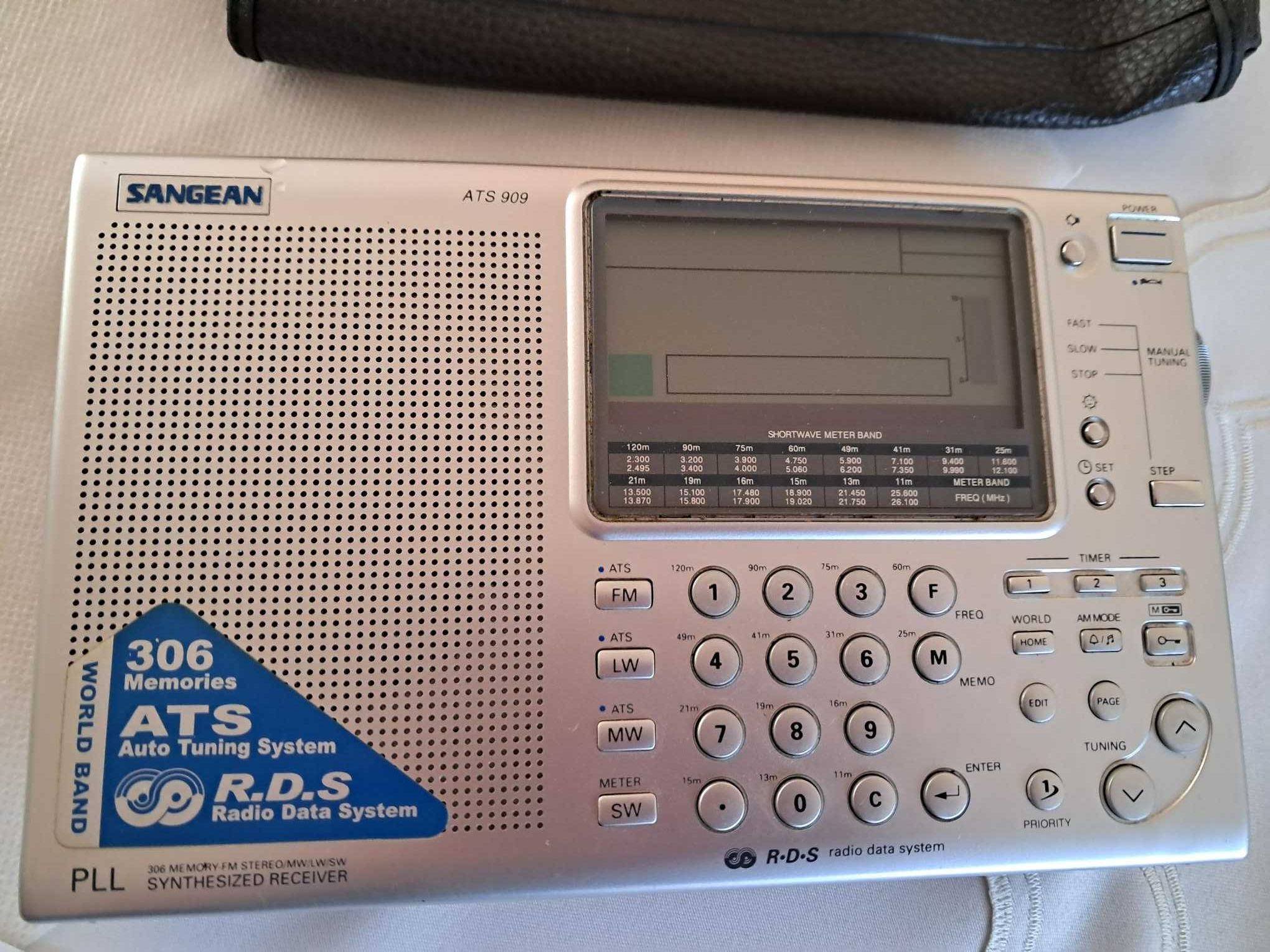 Radio SANGEAN ATS 909 unikat PLL Synthesized receiver ATS 909