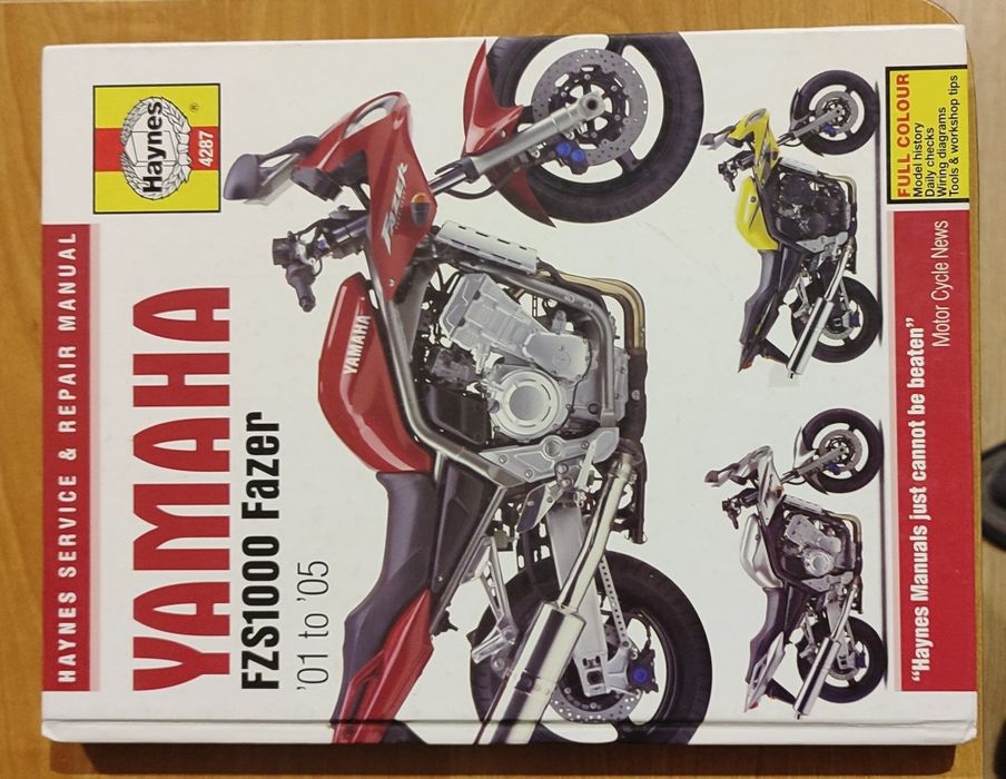 Yamaha FZS1000 Fazer - service and repair manual - Haynes
