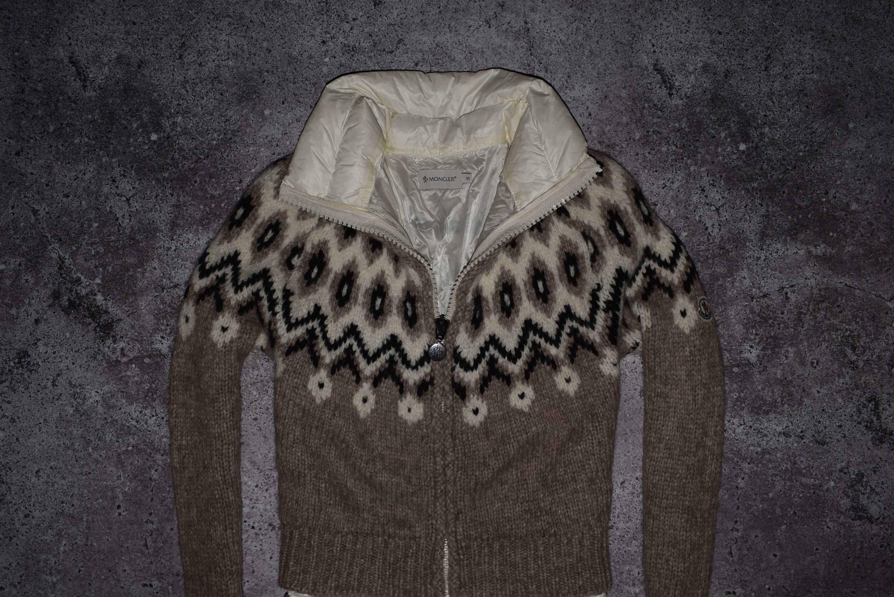 Moncler Maglione Alpaca Tricot (Женский Пуховик Свитер Монклер