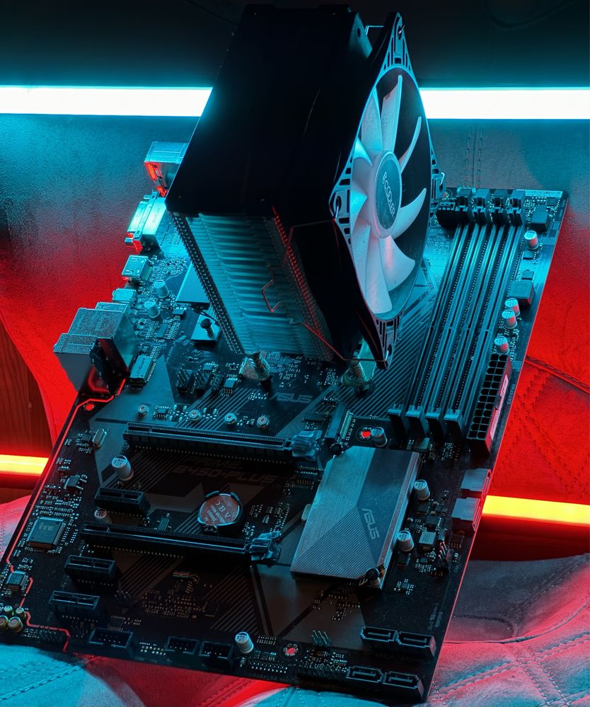 Комплект RYZEN 7 + 32Gb DDR4 3600Mhz + ASUS B450 + Охлаждение (Киев)