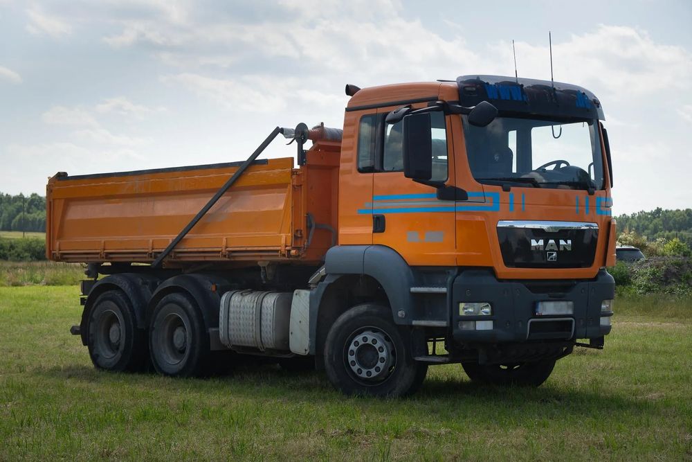 MAN TGS 26.480  MAN TGS 26.480 Wywrotka, 6x4, Meiller 3-stronny, Hydroburta, EURO 5