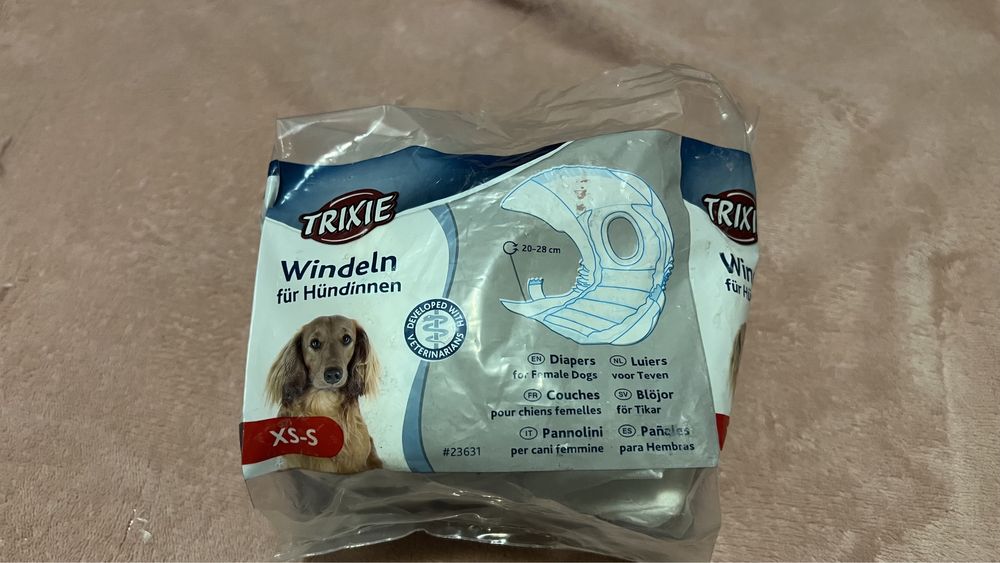 Fraldas para cães xs/s