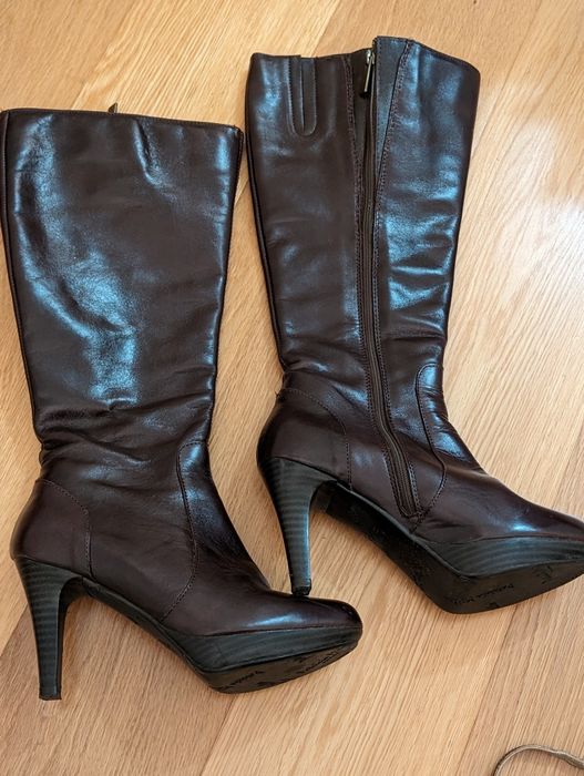 Botas italianas tamanho premium e sapato hera