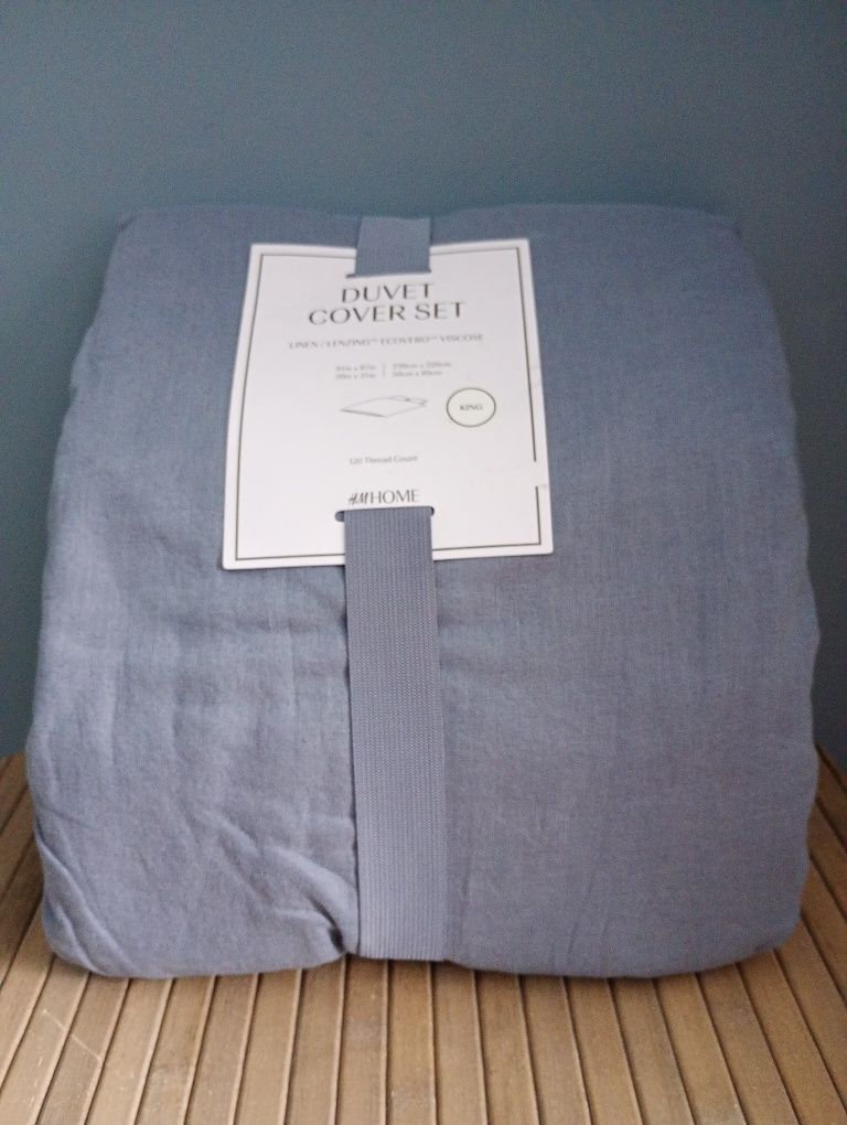 Pościel lniana H&M Home 230x220