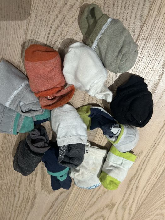 Skarpety chłopięce rozm. 36-39 krotkie zestaw