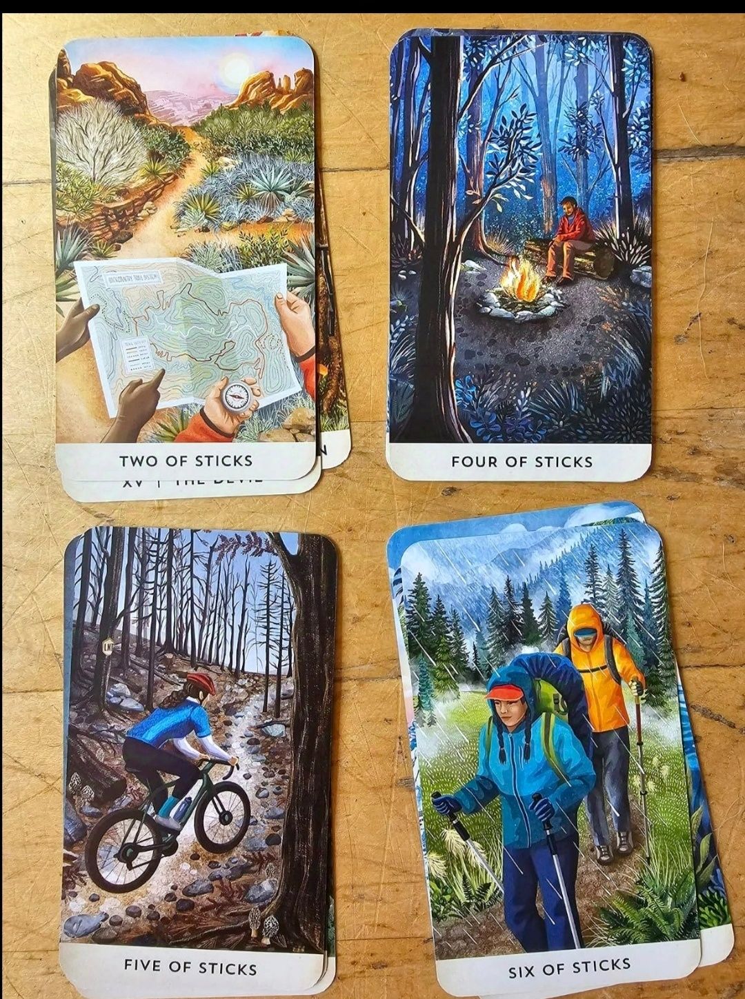 Карты Походное Таро (Таро На Свежем Воздухе)+книжечка-инструкция