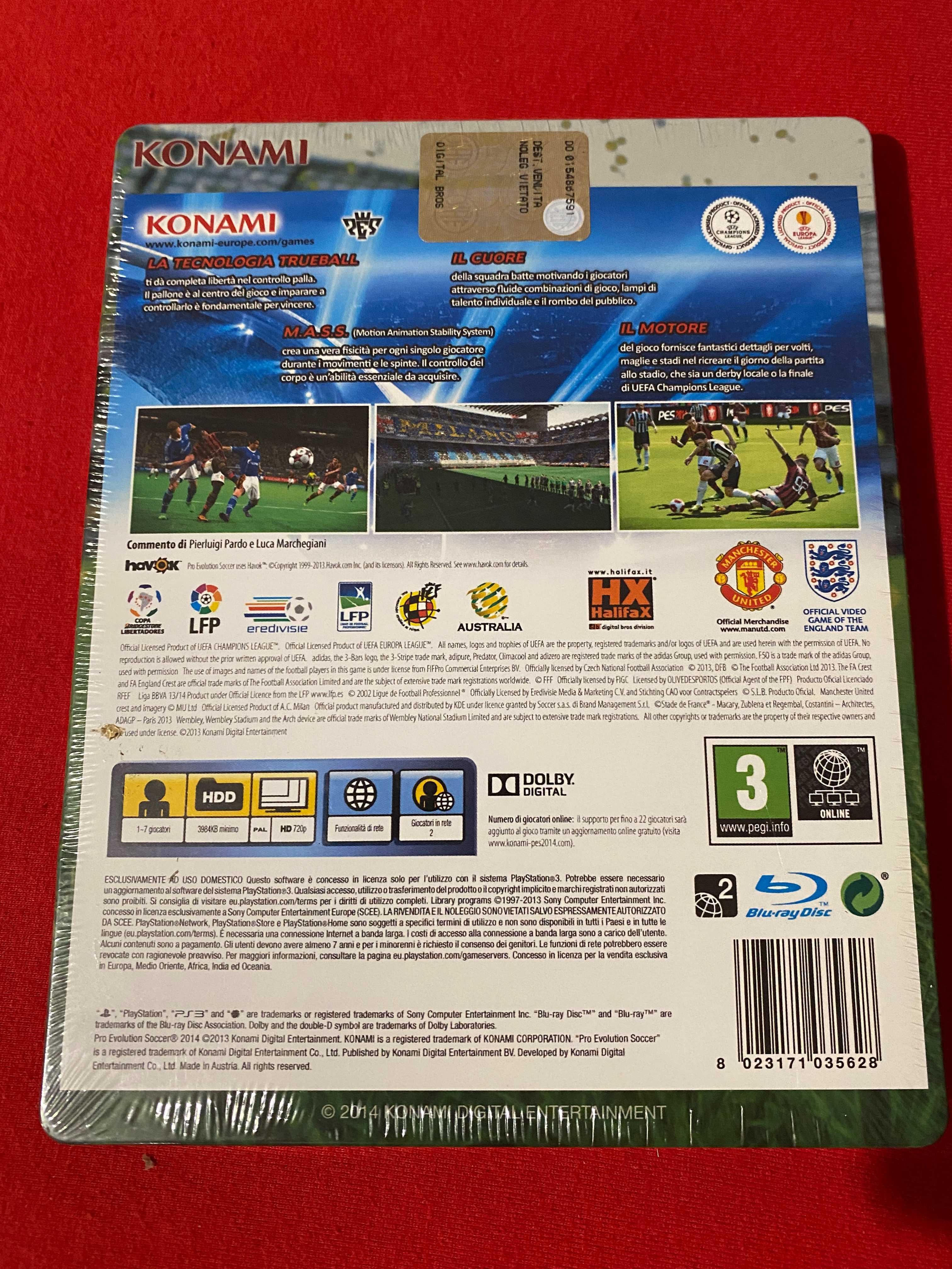 PES 2014 World Challenge Edition Folia Uszkodzony PS3