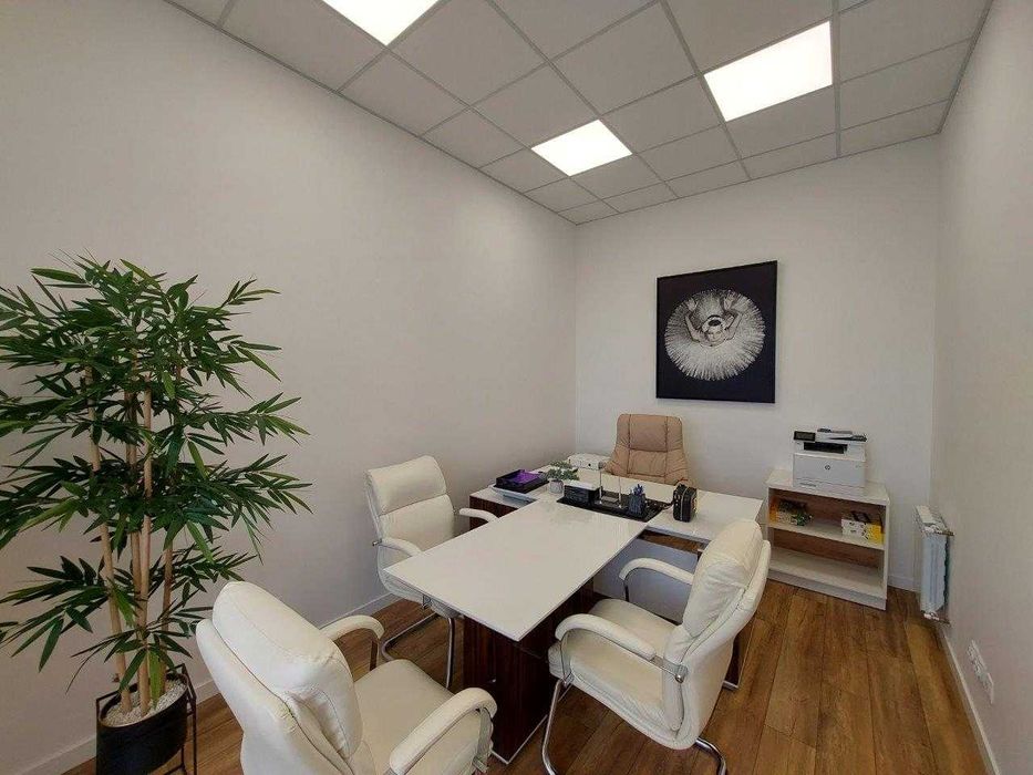 Оренда офісу з меблями і терасою в БЦ на Подолі  (75 м2)