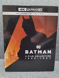Бэтмен: Коллекция 1-4 (1989-1997) 4k Blu Ray с переводо