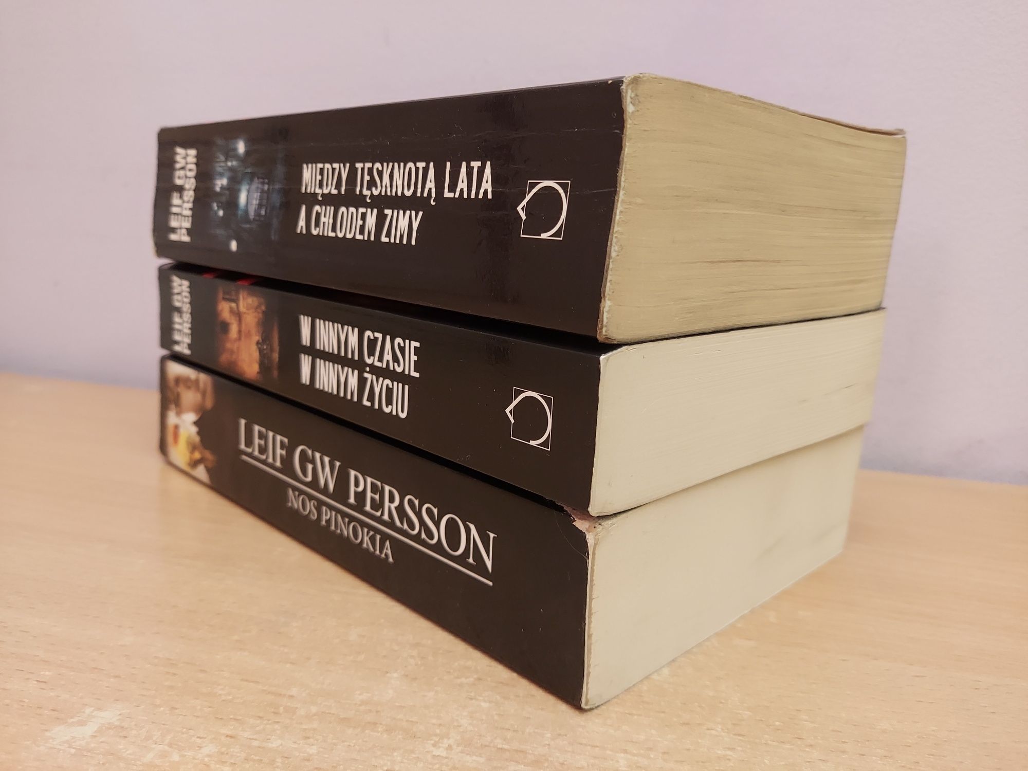 Leif GW Person zestaw 3 książek