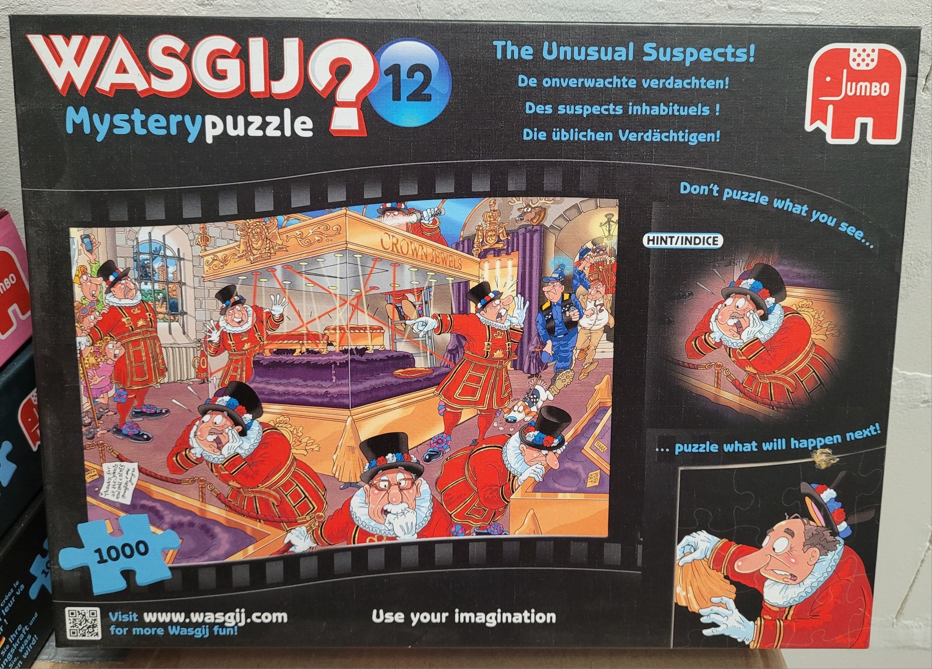 Puzzle 1000 Jumbo Wasgij Mystery 12