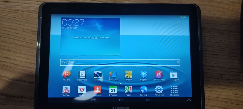 Продам планшет Samsung tab 2