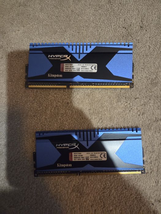 Pamięć RAM DDR3 HyperX Predator 8GB 2400MHz CL11 HX324C11T2K2/8 TESTOW
