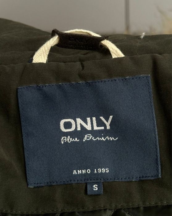 Damska zimowa kurtka khaki r.S only