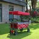 Wózek Arebos 88 l wózki składany składane transportowe ręczny ręczne