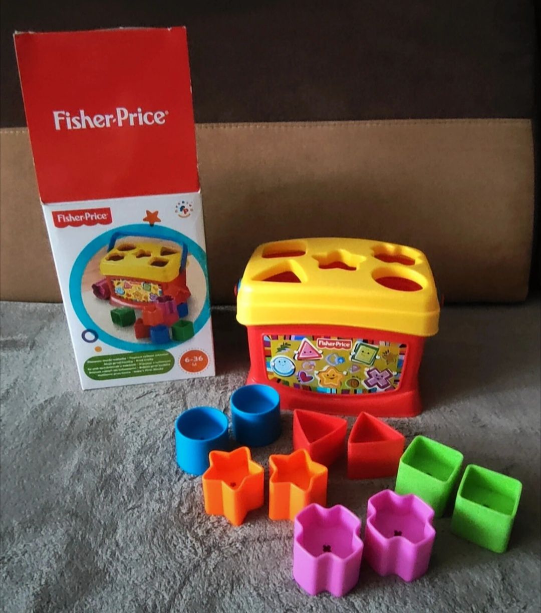 Pierwsze klocki  malucha fisher -Price