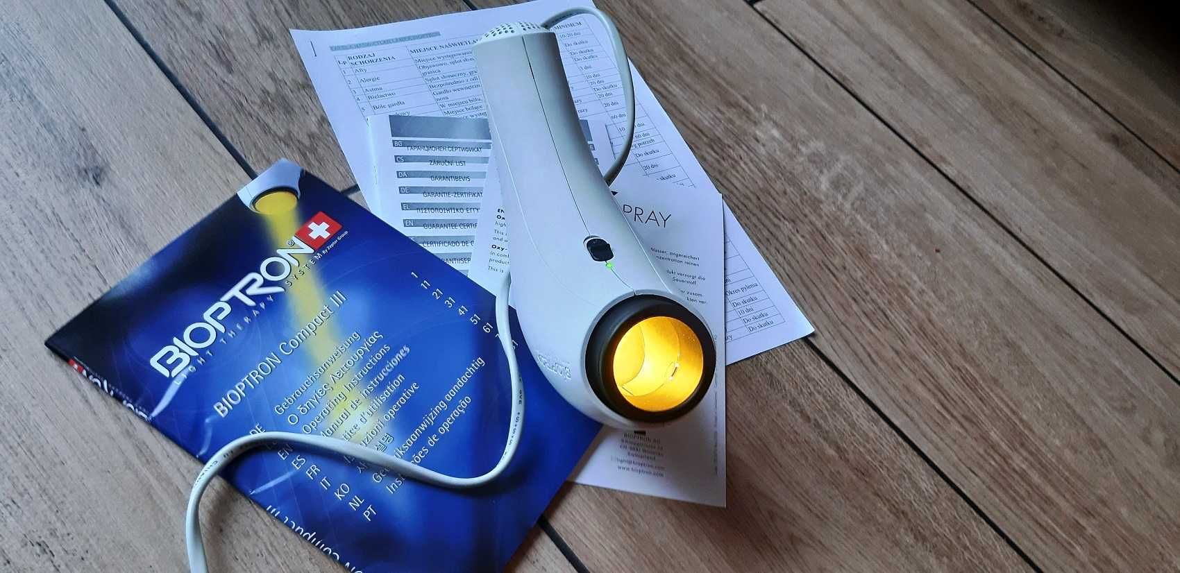 Lampa lecznicza Bioptron Compact III Zepter Medical