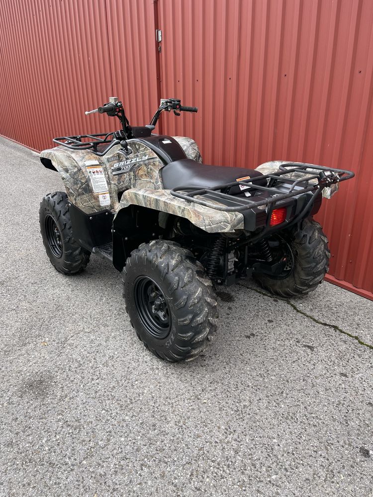Yamaha grizzly 700Efi Wspomaganie jak nowy 650km 50mth 14r TRANSPORT