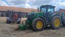 Ciągnik John Deere 7280R, traktor rolniczy