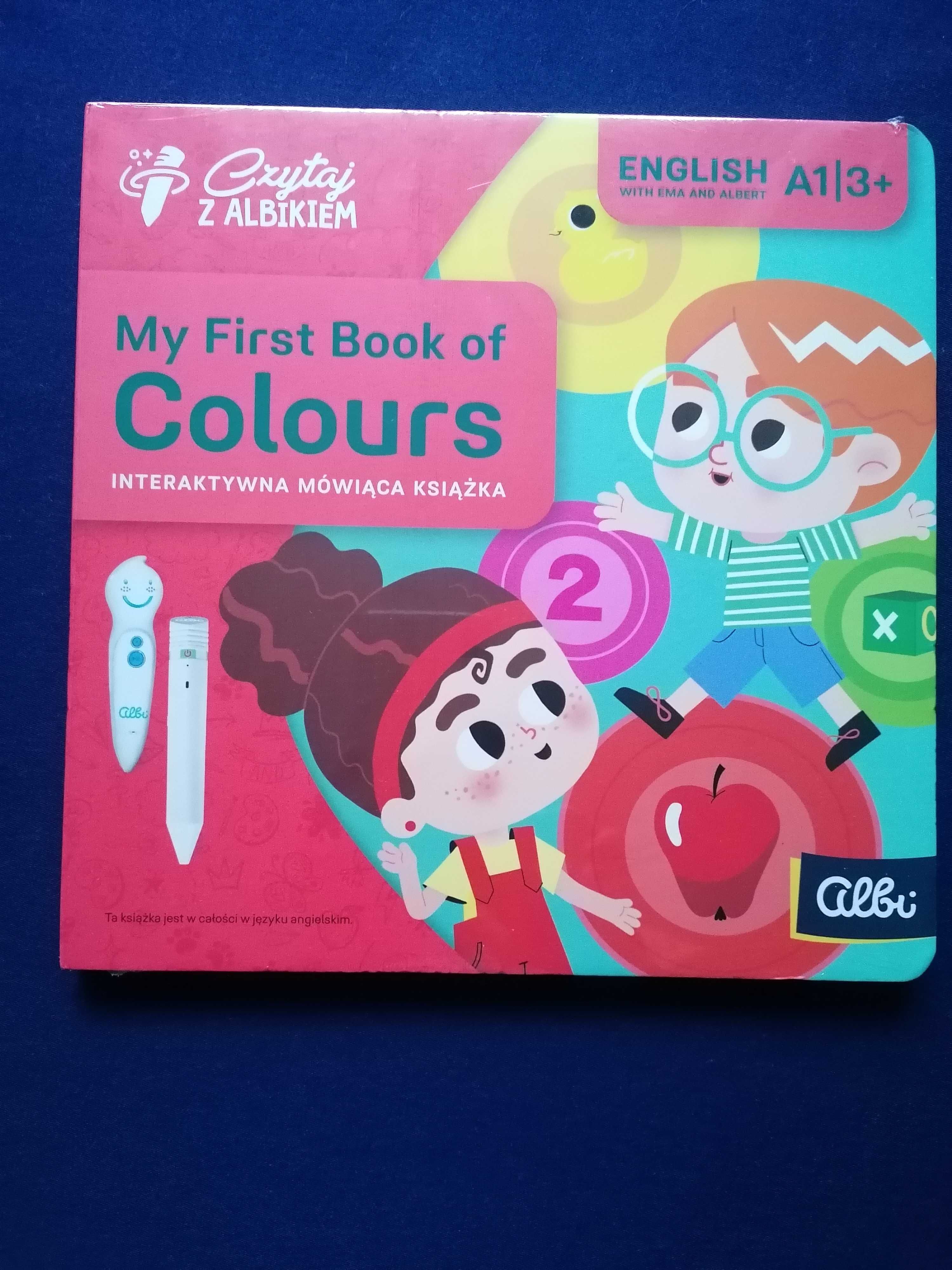 Czytaj z Albikiem KSIĄŻKA My first book of colours