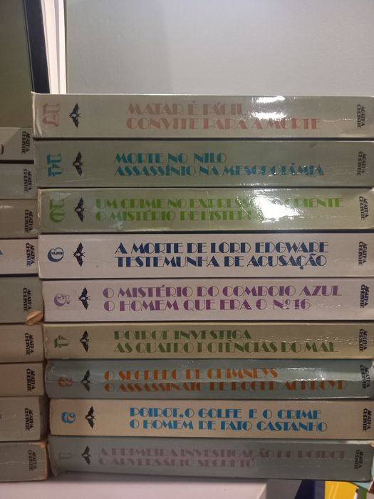 Livros Robin Cook, Agatha Christier